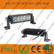 7inch 36W LED Work Light, 3060lm LED Light Bar, 3W Creee LED Light Bar for Trucks